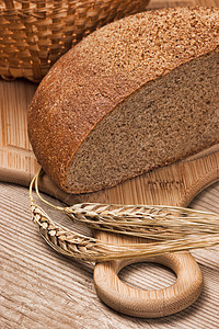 面包和耳朵农业核心碳水杂货店粮食稻草小麦谷物馒头营养图片