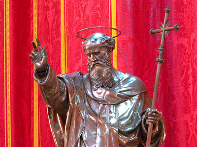 圣菲利普市场宗教信仰斑马雕像庆典利基教会雕塑大理石高清图片