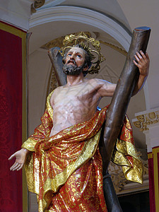 圣安德鲁教会雕塑信仰雕像庆典宗教烈士图片