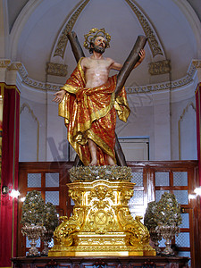 圣安德鲁雕塑信仰教会烈士庆典雕像宗教图片