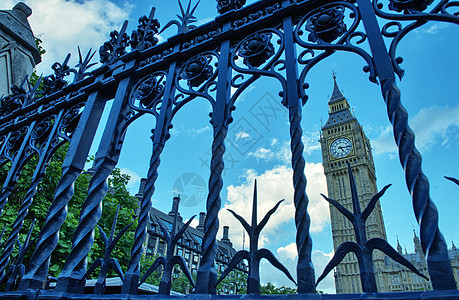 Big Ben 从街上观看 伦敦时间文化火车观光建筑旅行场景城市车站房屋图片