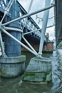 伦敦桥的结构和建筑  英国圆顶旅行地标旅游城市国家历史性商业天桥首都图片