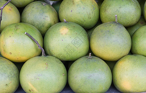 波梅洛或庞梅罗健康橙子绿色水果食物柚子市场热带图片