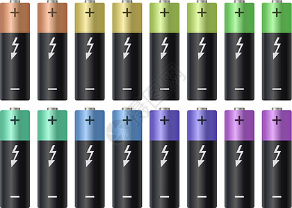 电池力量充值燃料资源黑色电脑夹子互联网技术电气图片