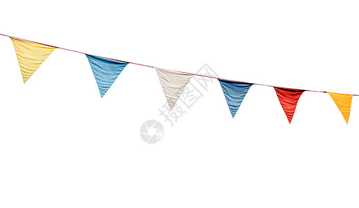 邦旗派对三角形纪念日庆典生日红色白色周年乐趣蓝色图片