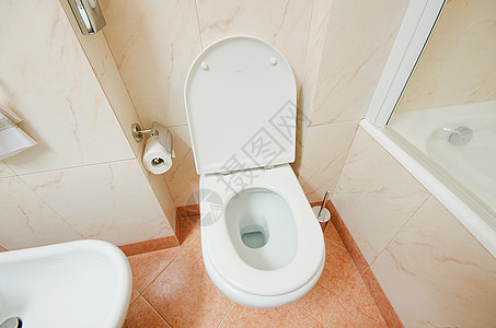 现代洗手间中的厕所龙头卫生间奢华陶瓷酒店风格房间卫生收藏装饰图片