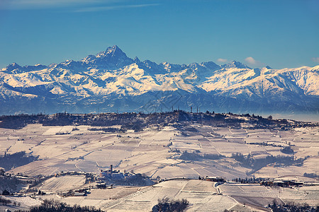 皮德蒙特雪山图片