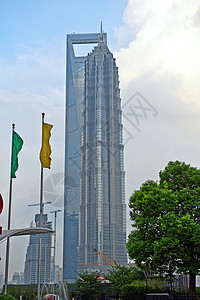 上海世界金融中心和浦东金宝塔图片