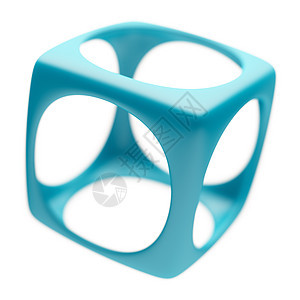 摘要立方体科学网格原子盒子骨骼水晶正方形魔法插图技术图片