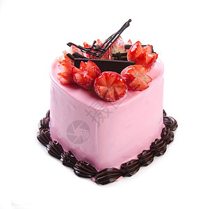 蛋糕 背景的冰淇淋蛋糕美食小吃巧克力食物紫色肥胖树叶茶点发射圣代图片