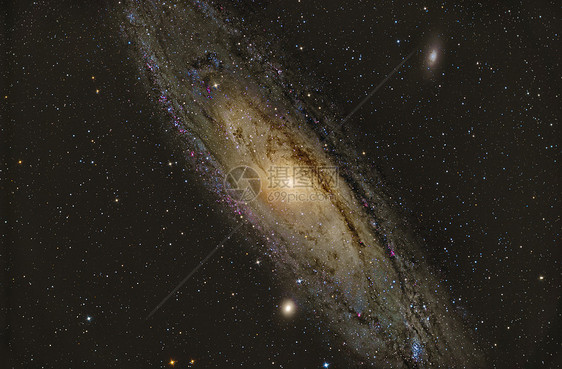 M31 安朵美达银河天空辉光月亮行星螺旋天文学轨道星际星系星座图片