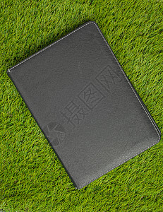 关于人工绿草的书籍笔记本空白皮革绿色日记图片