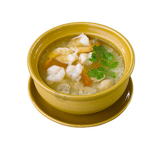 草虾煮饭米汤 尝到亚洲菜的味道图片