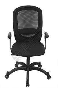 黑色办公椅工学椅白色人体办公室塑料椅子图片