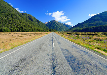 清空山区高速公路乡村地平线车道土地国家旅行风景运输沥青天空图片