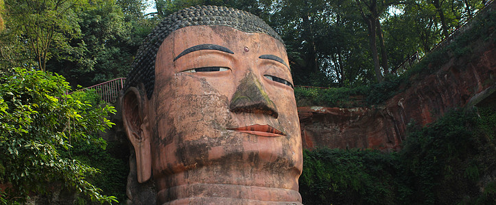 莱山大佛佛岩石旅游石头吸引力上帝建筑学遗产文化纪念碑地标图片