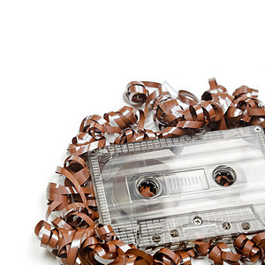 音频磁带背景背景立体声电子袖珍怀旧技术音乐卷轴发烧友回忆棕色图片