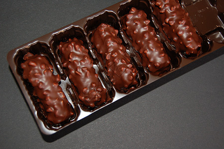 巧克力糖果食品食物盒子背景图片