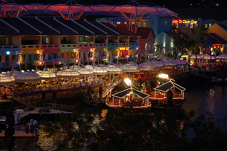 新加坡摩天大楼节日海洋商业餐厅日落建筑学用餐娱乐金融图片