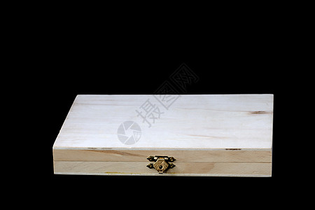 丁木盒纸盒木制品宝物盒扁平盒背景图片