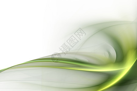 绿色摘要设计元素坡度柔软度运动火焰画像曲线背景图片
