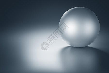 金属球球工业概念反射背景图片