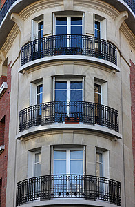 在巴黎的一座传统隔离大楼前所未有新作玻璃文化房子装饰品旅游城市旅行建筑假期图片