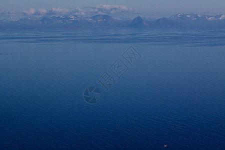 挪威海岸的海景图片