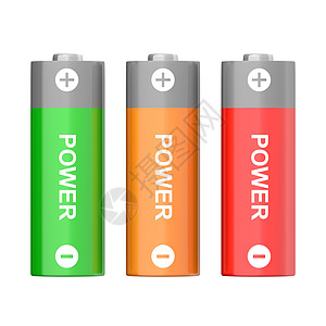电电池插图力量活力收费电子产品背景图片