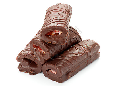 瑞士巧克力瑞士滚 瑞士饼干巧克力釉面棕色咖啡店蛋糕美食家糕点饮食包子背景