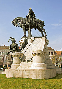 马提亚斯·科维纳斯国王的雕像图片