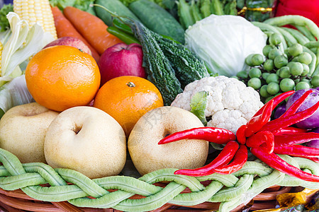 新鲜水果和蔬菜收藏沙拉胡椒扁豆奇异果食物香菜团体花园洋葱图片