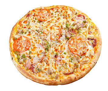 芝士披萨脆皮育肥圆圈午餐圆形餐厅蔬菜小吃食物图片