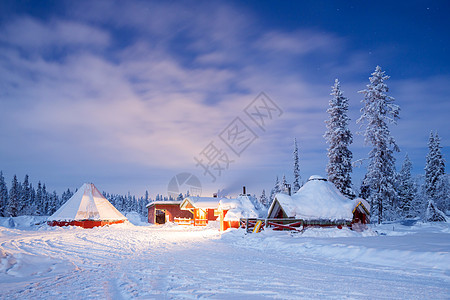冬季风景房子国家季节木头童话气候天气场地环境降雪图片