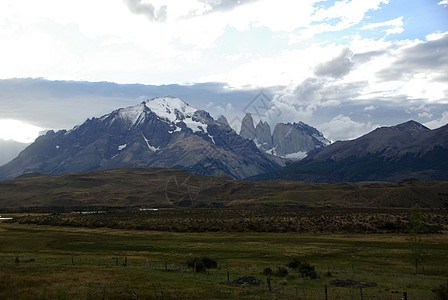 智利的景观冰川国家农村荒野风景草原乡村岩石图片