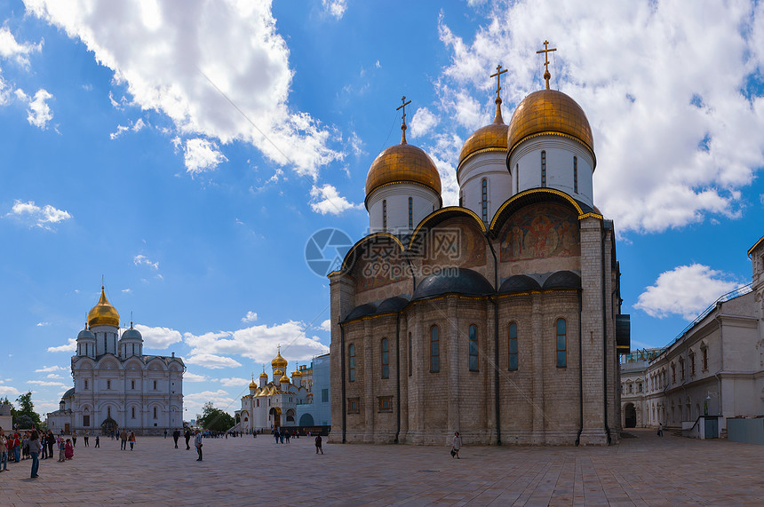 莫斯科克里姆林宫大教堂广场图片
