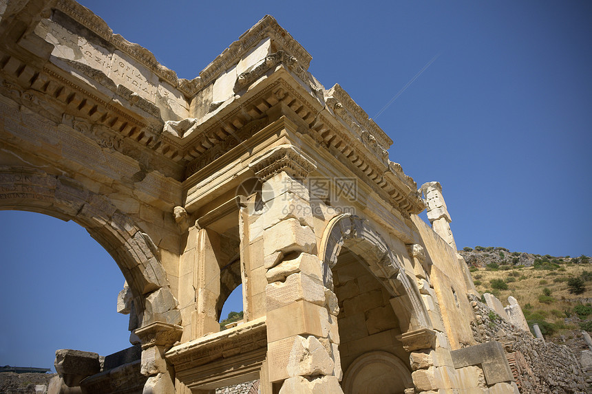以弗索斯语Name天空建筑物古物艺术柱子雕塑考古学城市废墟旅游图片