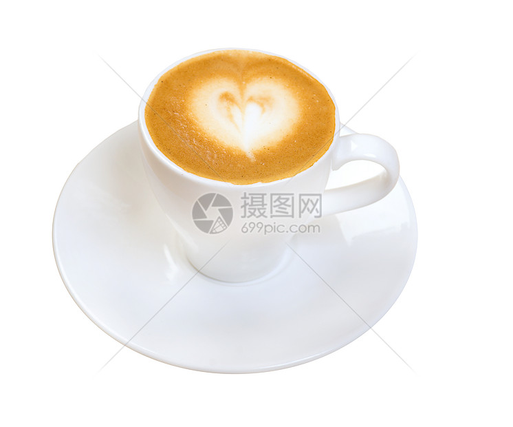 卡卡布奇诺咖啡杯 coffee饮料甜点咖啡玻璃茶点冰沙杯子奶油白色图片