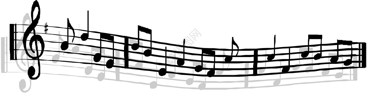 音乐符号插图时间床单高音交响乐职员笔记小提琴乐谱谱号图片