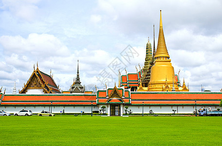 大宫殿 曼谷 泰国宗教假期游客寺庙历史金子城市历史性艺术遗产图片