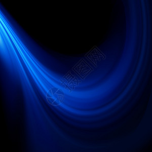 蓝色平稳旋转光线背景 EPS 8曲线星星漩涡科学框架问候语艺术溪流运动墙纸图片