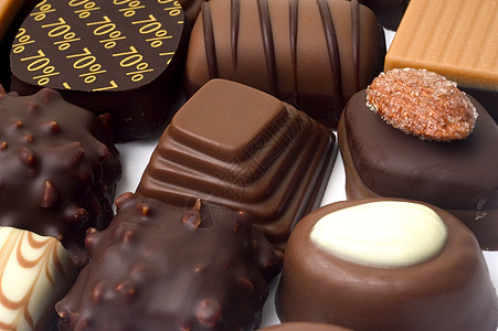 巧克力惊喜食物甜点盒子糖果纪念日饮食生日乐趣糖豆图片
