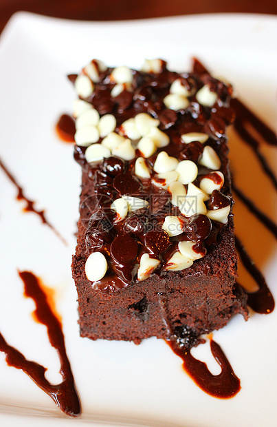 巧克力蛋糕布朗尼图片