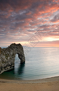 Dandandle 门窗天空英语海岸地质学石头海滩地标石灰石侏罗纪悬崖图片
