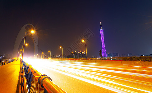 广州交通夜城市旅行中心运输地标景观日落蓝色场景建筑图片