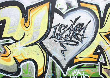 街头街头艺术青少年滑冰黄色垃圾蓝色破坏者青年墙纸涂鸦街道图片