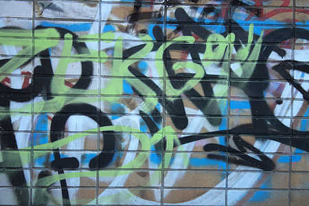 街头街头艺术木板涂鸦作曲文化破坏者街道城市蓝色签名青年背景
