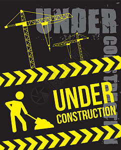 正在施工中服务工人警告男人危险工具安全进步工作工业图片