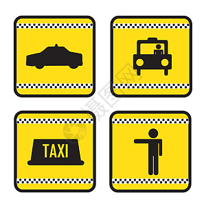 出租车图标运动交通速度招牌塑料城市运输商业安全乘客图片
