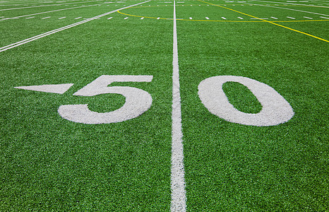 五十码线运动活动草坪休闲体育场足球中心院子单线标记图片
